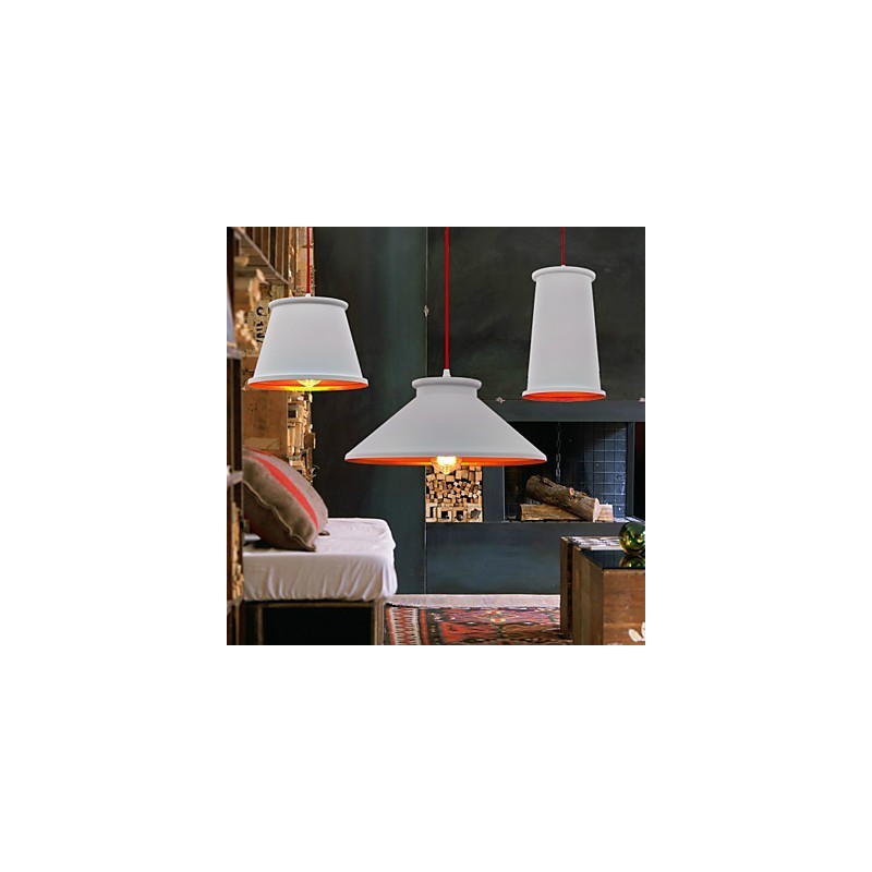 Lampadario a sospensione mini moderno contemporaneo in metallo 3 luci