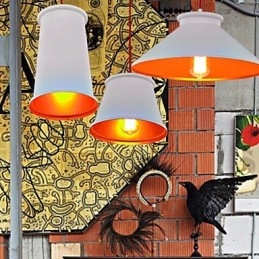 Lampadario a sospensione mini moderno contemporaneo in metallo 3 luci