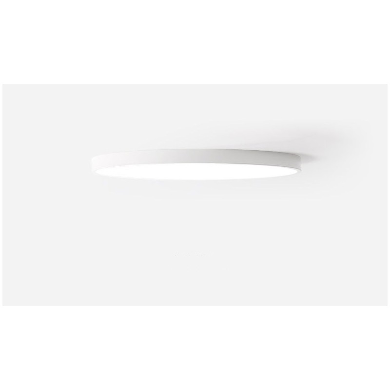 Plafoniera LED moderna nordica dimmerabile ultra sottile con paralume in acrilico e telecomando