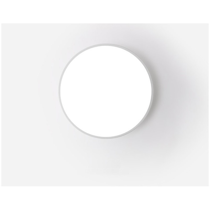 Plafoniera LED moderna nordica dimmerabile ultra sottile con paralume in acrilico e telecomando