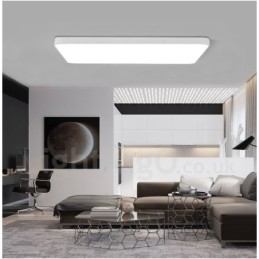 Plafoniera LED dimmerabile in stile nordico moderno con paralume in acrilico e telecomando