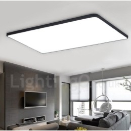 Plafoniera LED dimmerabile in stile nordico moderno con paralume in acrilico e telecomando