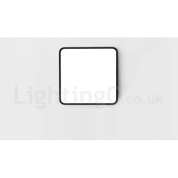 Plafoniera LED dimmerabile in stile nordico moderno con paralume in acrilico e telecomando