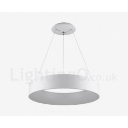 Lampadario a sospensione nordico moderno dimmerabile con telecomando LED in acciaio