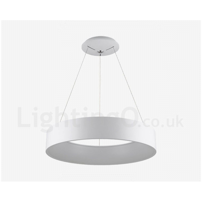 Lampadario a sospensione nordico moderno dimmerabile con telecomando LED in acciaio