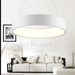 Lampadario a sospensione nordico moderno dimmerabile con telecomando LED in acciaio