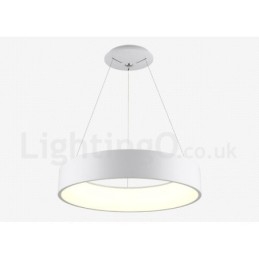 Lampadario a sospensione nordico moderno dimmerabile con telecomando LED in acciaio