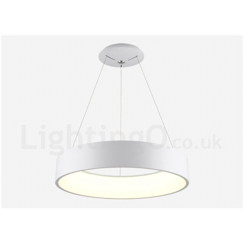 Lampadario a sospensione nordico moderno dimmerabile con telecomando LED in acciaio