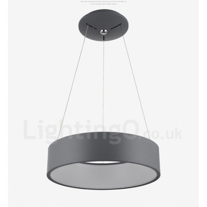Lampadario a sospensione nordico moderno dimmerabile con telecomando LED in acciaio