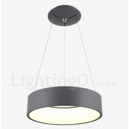 Lampadario a sospensione nordico moderno dimmerabile con telecomando LED in acciaio
