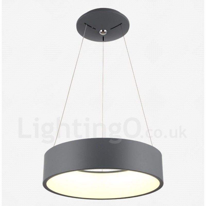 Lampadario a sospensione nordico moderno dimmerabile con telecomando LED in acciaio
