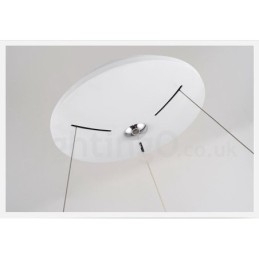 Lampadario a sospensione nordico moderno dimmerabile con telecomando LED in acciaio
