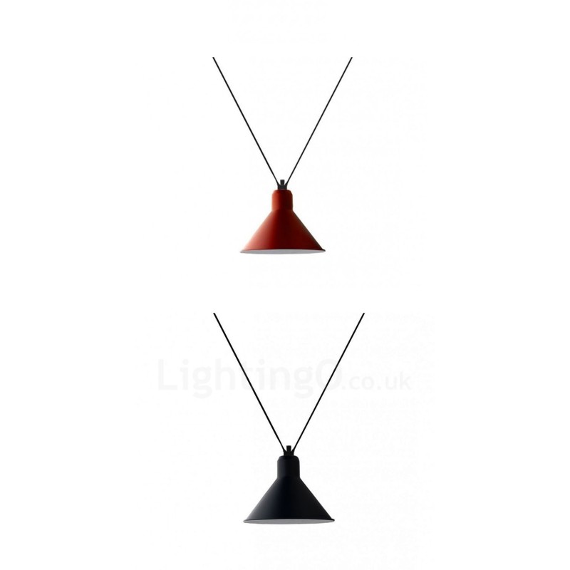 Lampada a sospensione a 3 luci moderna e contemporanea con paralume in acciaio
