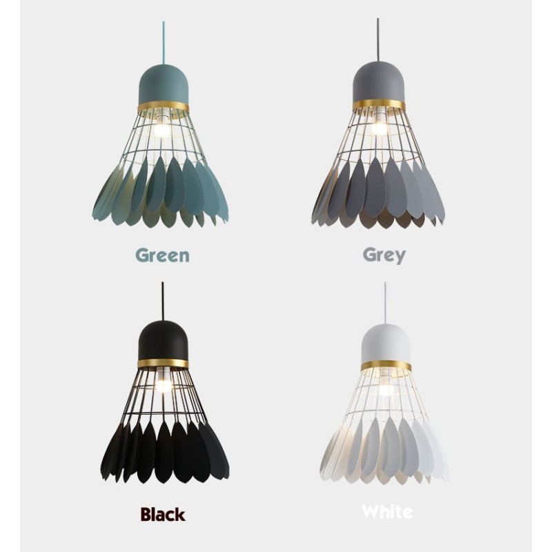 Lampada a sospensione moderna e contemporanea da soffitto con 1 luce