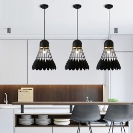 Lampada a sospensione moderna e contemporanea da soffitto con 1 luce