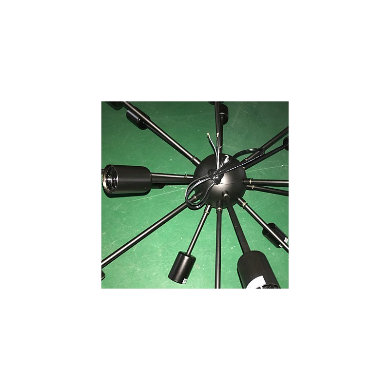 Lampadario Sputnik minimalista radiale a 18 luci
