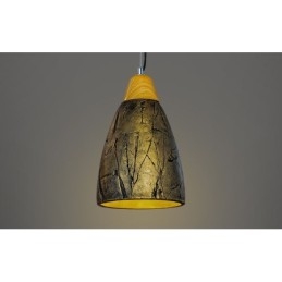Lampada a sospensione moderna in cemento 1 luce