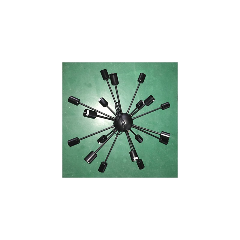 Lampadario Sputnik minimalista radiale a 18 luci