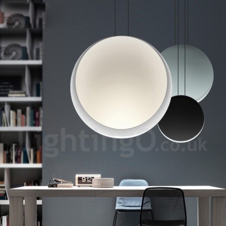Lampada a sospensione moderna in cemento a 1 luce