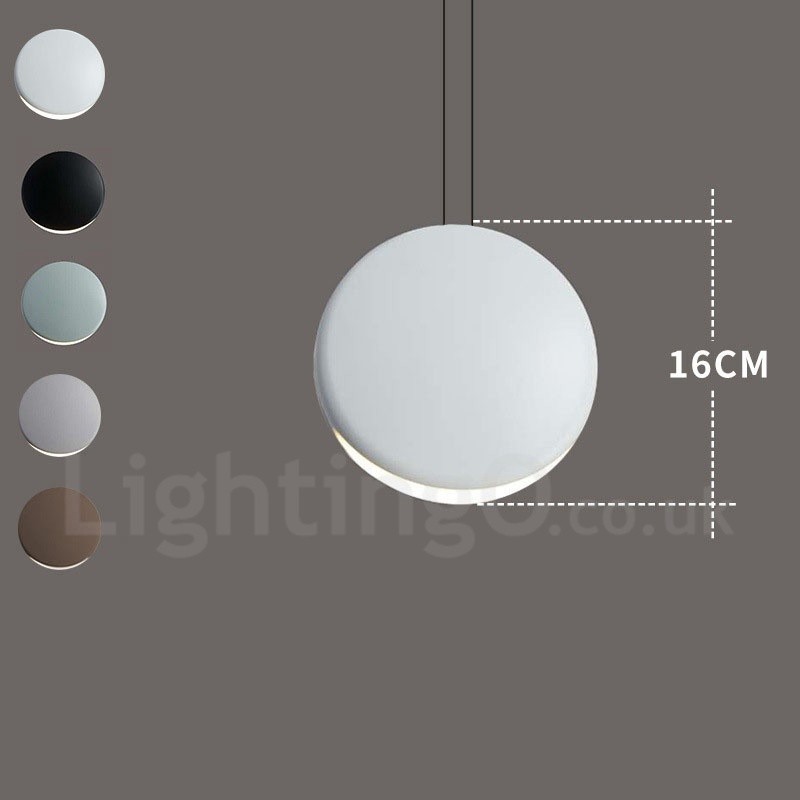 Lampada a sospensione moderna in cemento a 1 luce