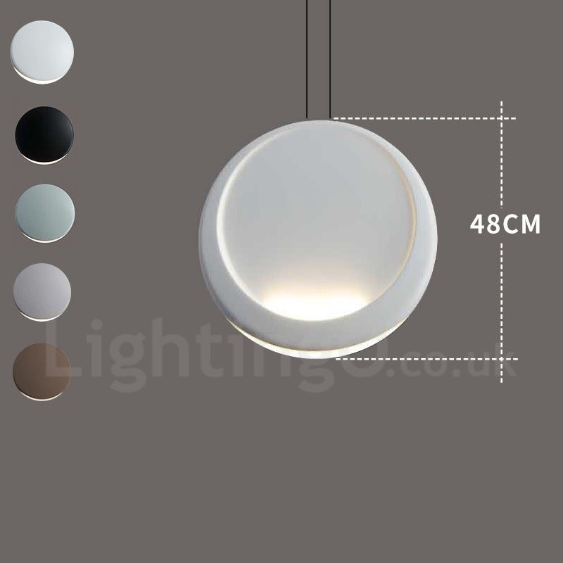 Lampada a sospensione moderna in cemento a 1 luce