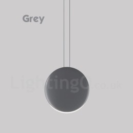 Lampada a sospensione moderna in cemento a 1 luce