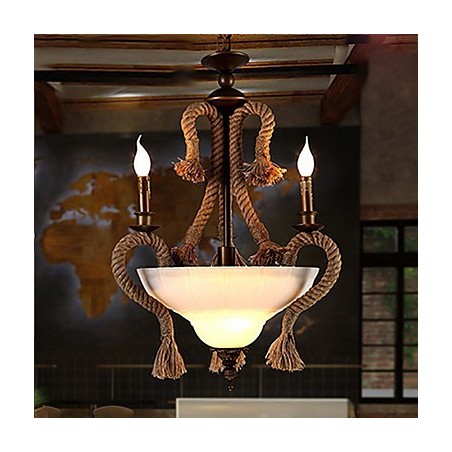 Lampadario mini moderno contemporaneo in metallo e vetro