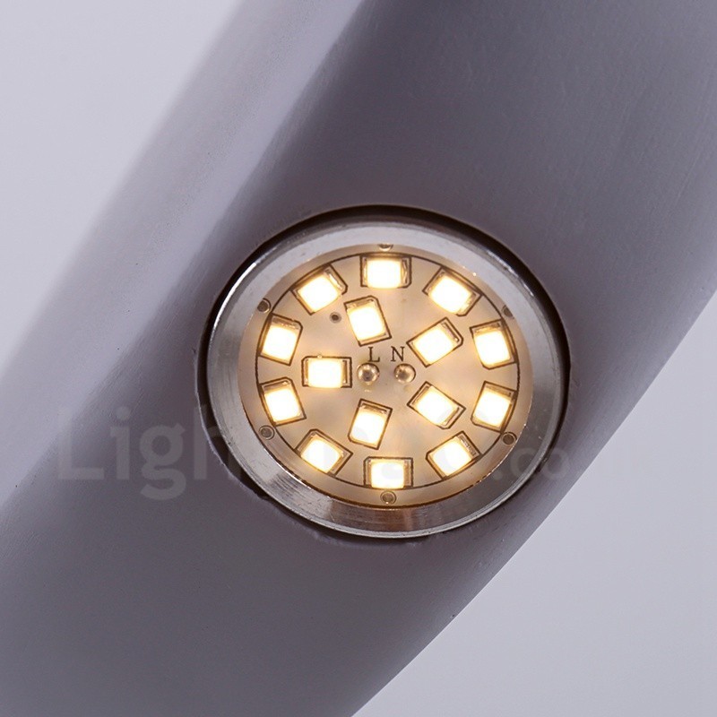 Lampada a sospensione moderna contemporanea 1 luce Ø 25 cm in lega di alluminio