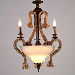 Lampadario mini moderno contemporaneo in metallo e vetro