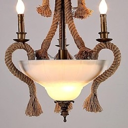 Lampadario mini moderno contemporaneo in metallo e vetro