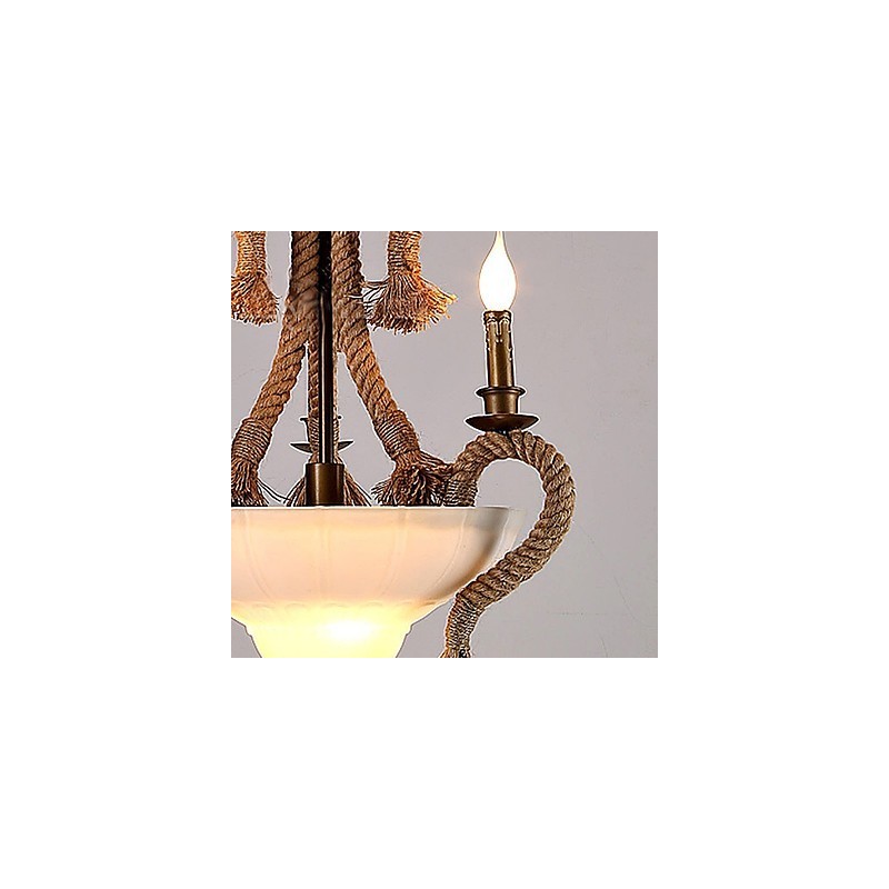 Lampadario mini moderno contemporaneo in metallo e vetro