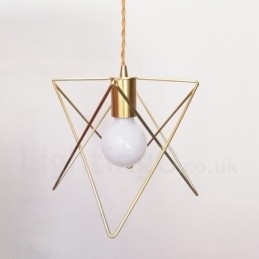Lampada a sospensione in acciaio 1 luce E27 Ø 17 cm H 20 cm