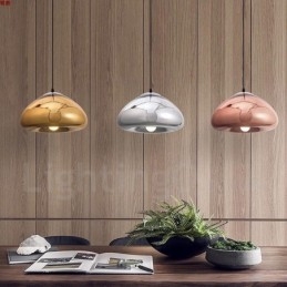 Lampada a sospensione contemporanea in vetro 1 luce Ø 30 cm portalampada E27