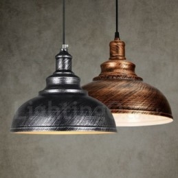 Lampada a sospensione moderna contemporanea 1 luce in lega di alluminio con paralume in lega di alluminio