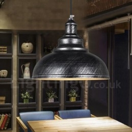 Lampada a sospensione moderna contemporanea 1 luce in lega di alluminio con paralume in lega di alluminio
