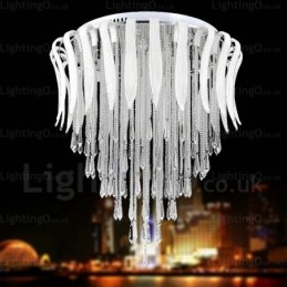Lampadario moderno contemporaneo 12 luci in cristallo Ø 60 cm H 78 cm