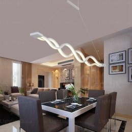 Lampada a sospensione moderna contemporanea 1 luce con paralume in acrilico