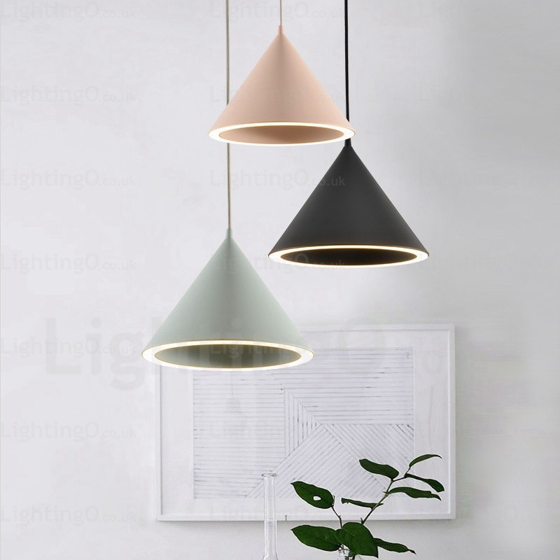 Lampada a sospensione moderna nordica contemporanea in acrilico Ø32 cm H24 cm