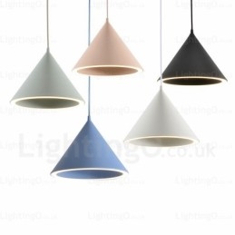 Lampada a sospensione moderna nordica contemporanea in acrilico Ø32 cm H24 cm