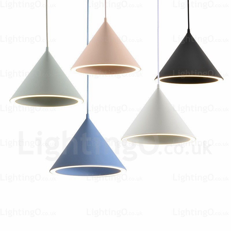 Lampada a sospensione moderna nordica contemporanea in acrilico Ø32 cm H24 cm