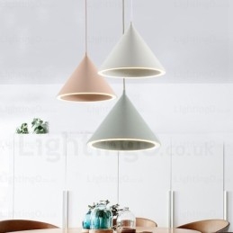 Lampada a sospensione moderna nordica contemporanea in acrilico Ø32 cm H24 cm