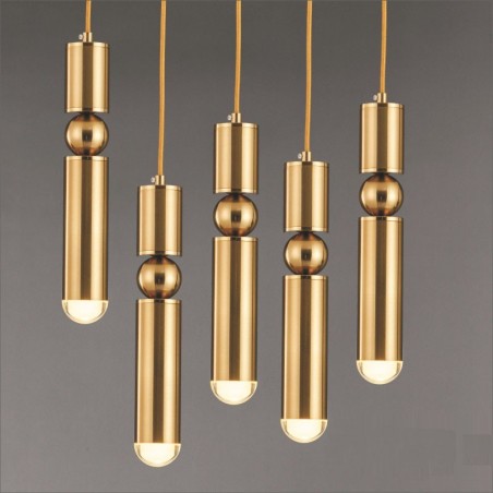 Lampada a sospensione moderna contemporanea 1 luce con paralume in acrilico E27