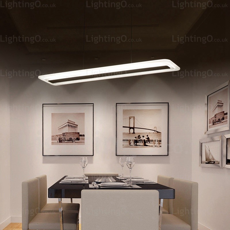 Lampada a sospensione moderna 1 luce con paralume in acrilico