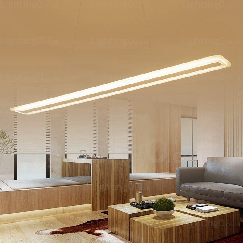Lampada a sospensione moderna 1 luce con paralume in acrilico