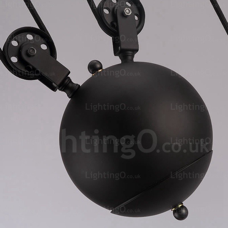 Lampada a sospensione moderna contemporanea 2 luci paralume in vetro E27 83 cm