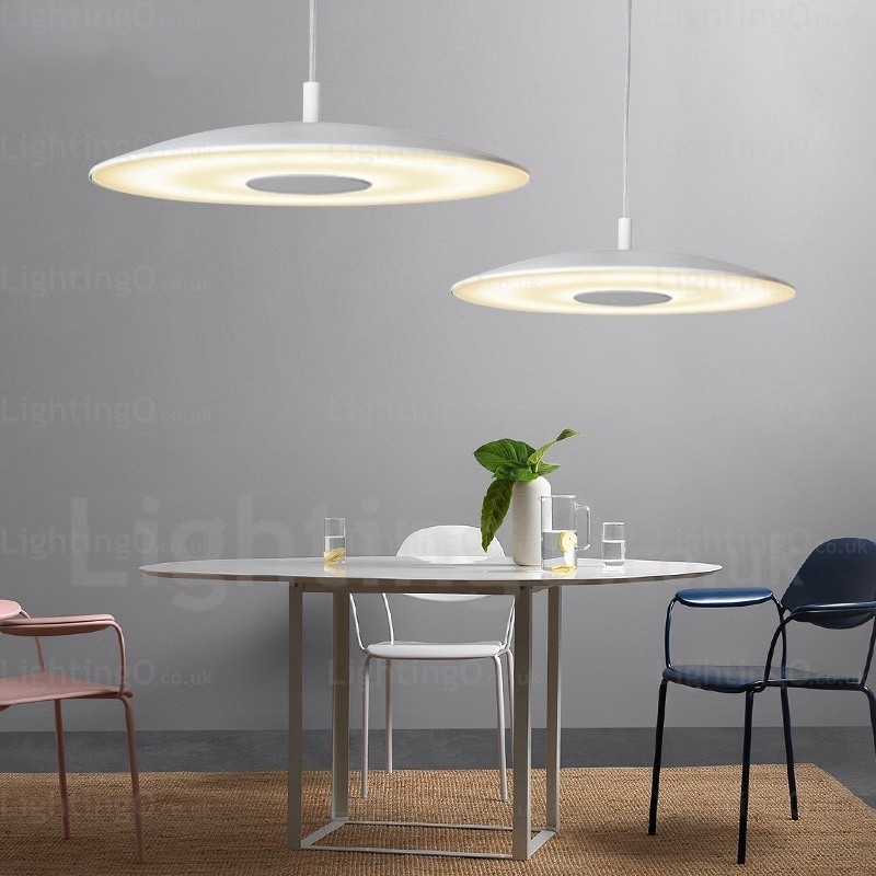 Lampada a sospensione contemporanea 1 luce in vetro diametro 30 cm attacco G4