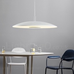 Lampada a sospensione contemporanea 1 luce in vetro diametro 30 cm attacco G4