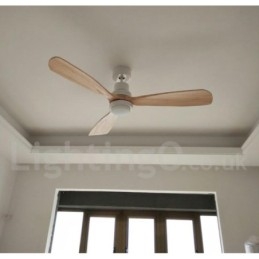 Ventilatore da soffitto LED con telecomando moderno nordico 36" 42" 52"