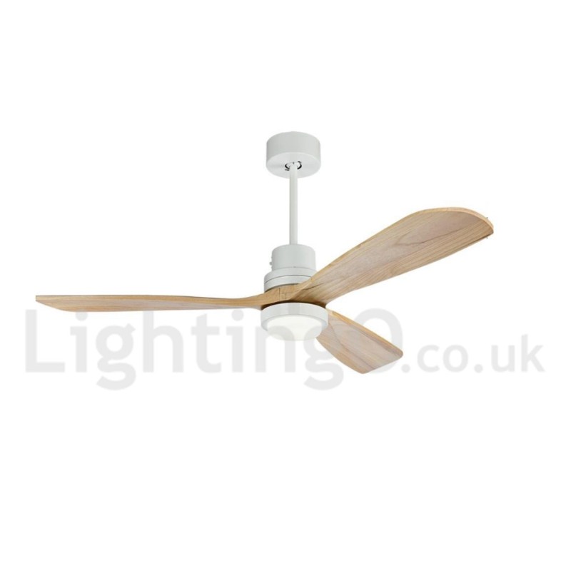 Ventilatore da soffitto LED con telecomando moderno nordico 36" 42" 52"