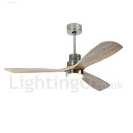 Ventilatore da soffitto LED con telecomando 36" 42" 52" stile moderno nordico